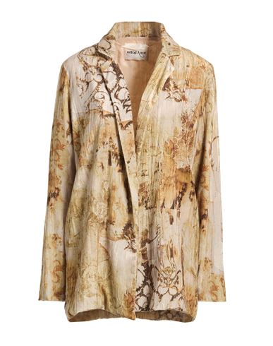 Woman Blazer Marigold Size 4 Polyester