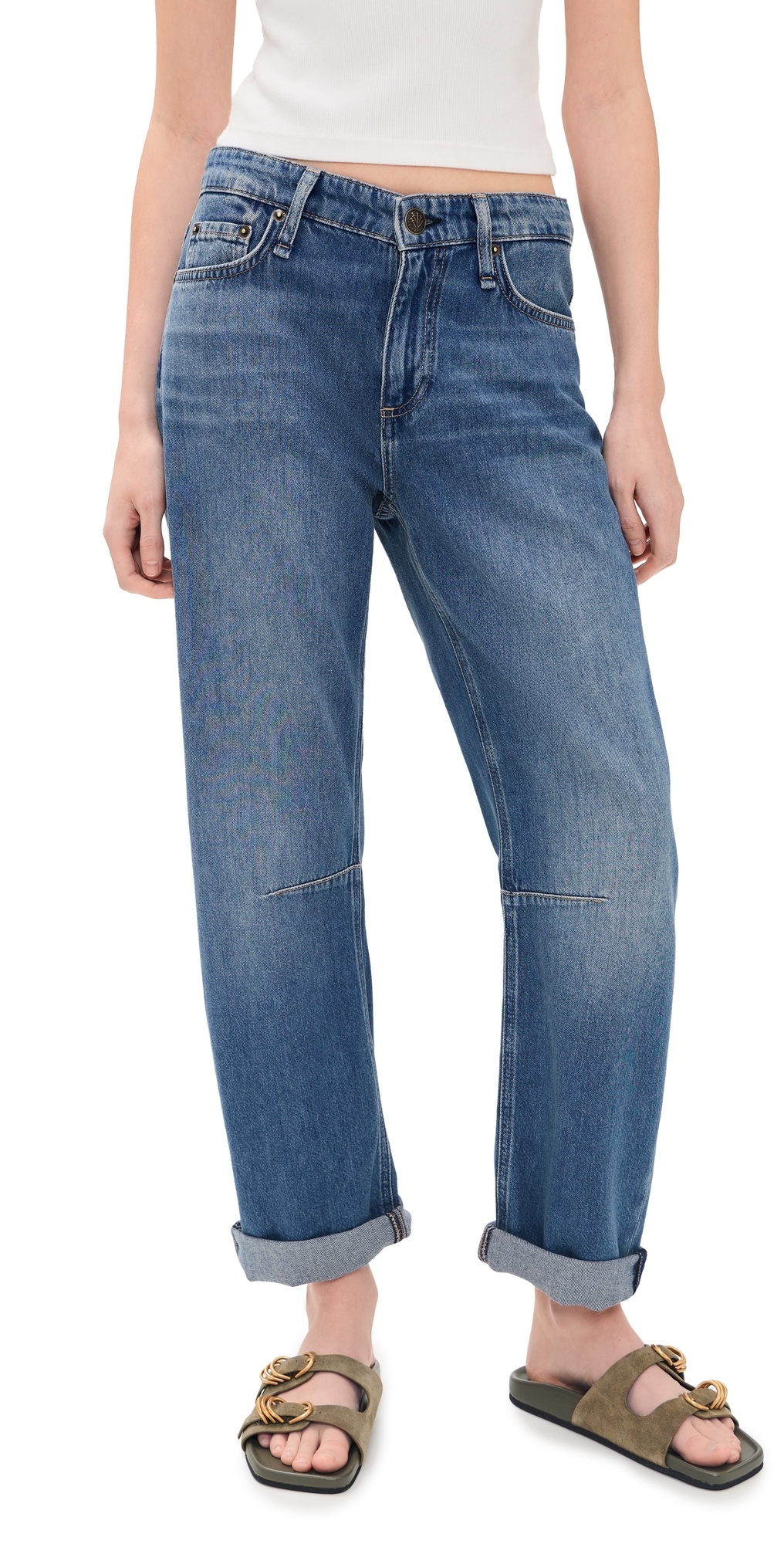 Featherweight Slim Tapered Stevie Jeans Echo
