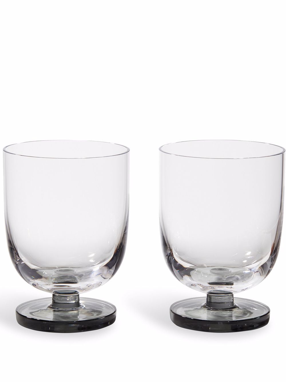 Puck water tumblers set - Grey