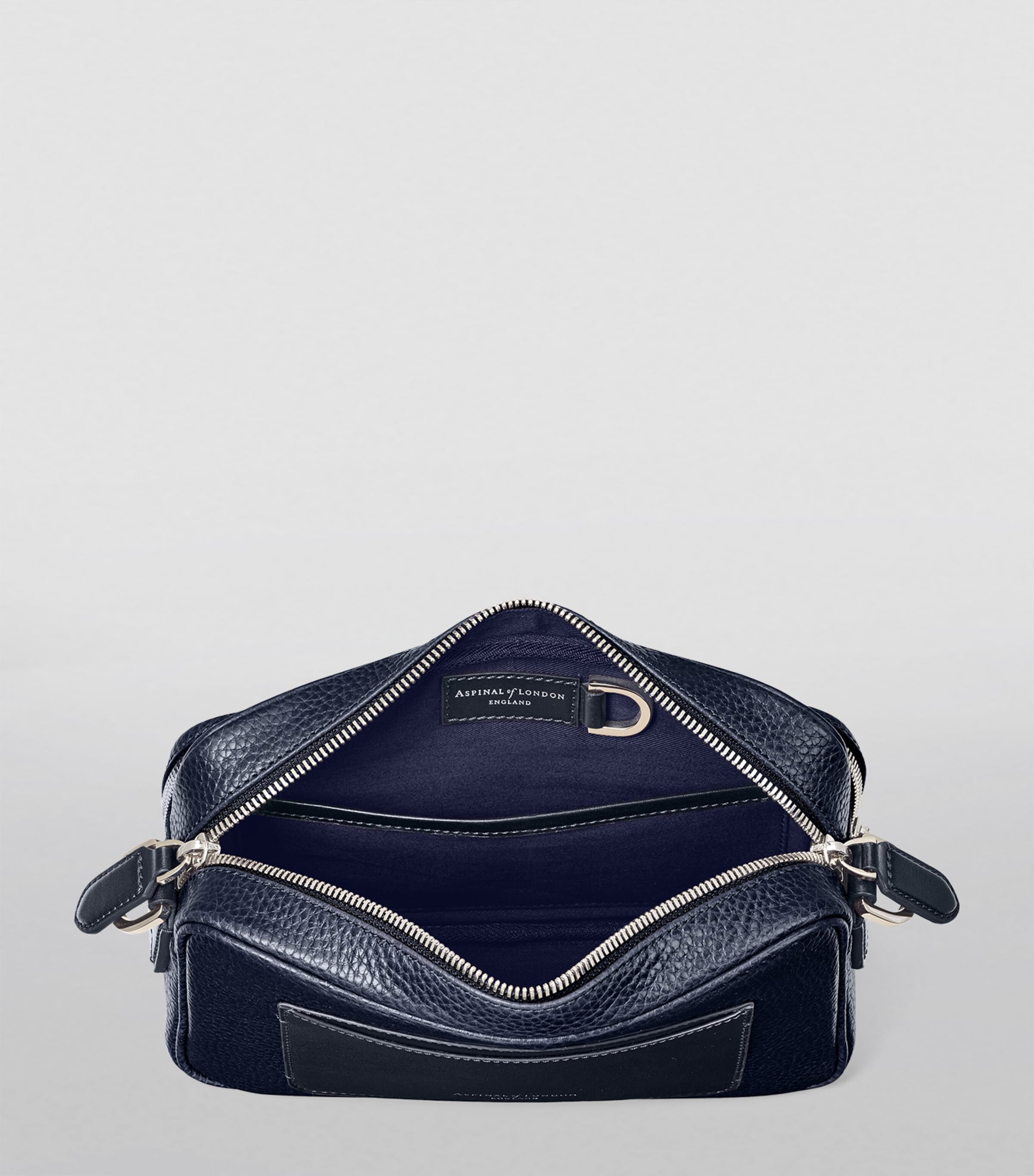 Leather Reporter East West Messenger Bag