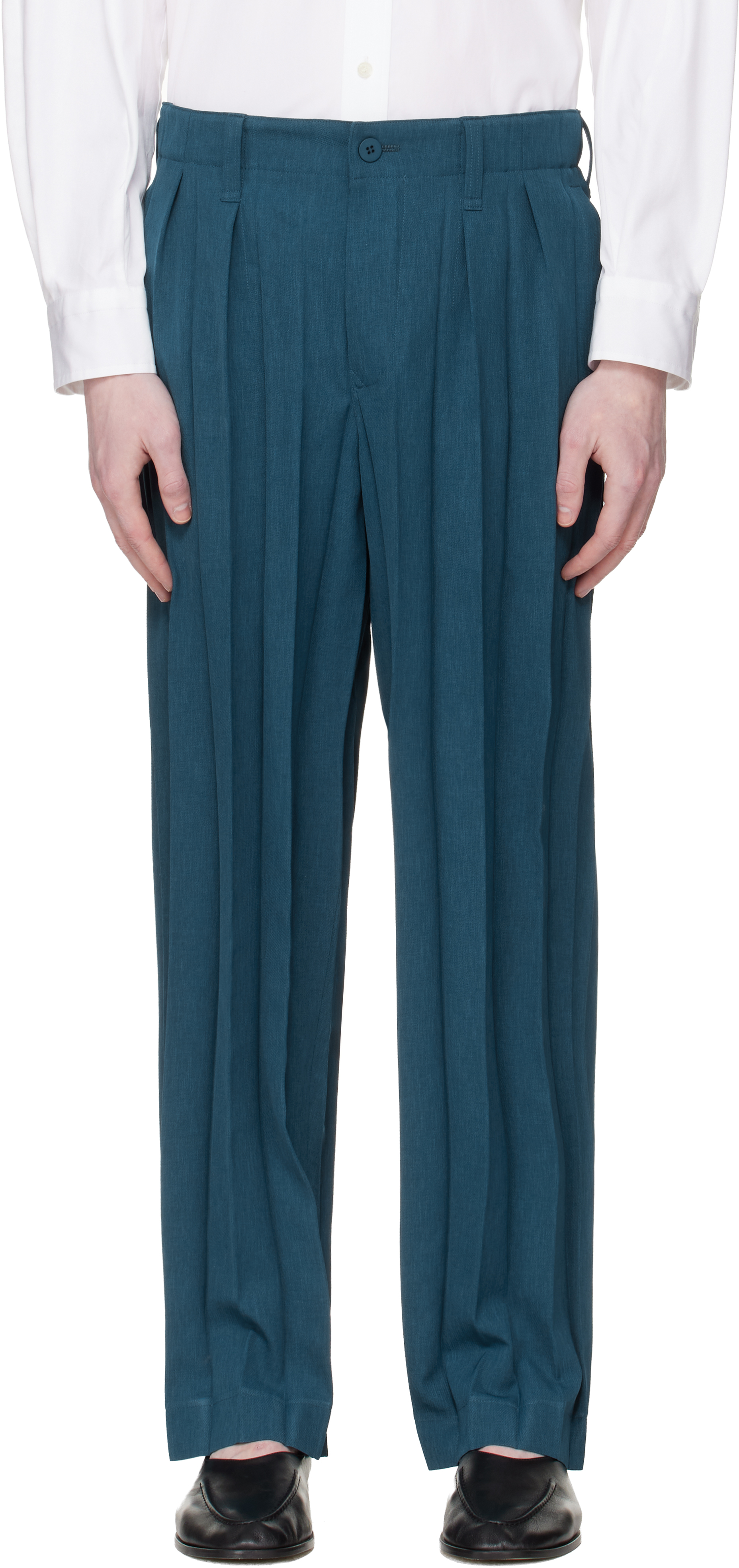 Navy Edge Ensemble Trousers