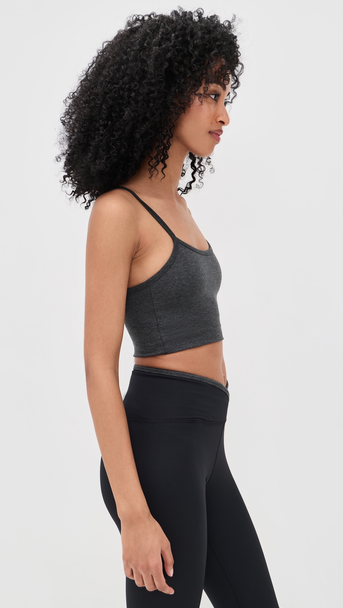 The Winnie Tank Charcoal Heather