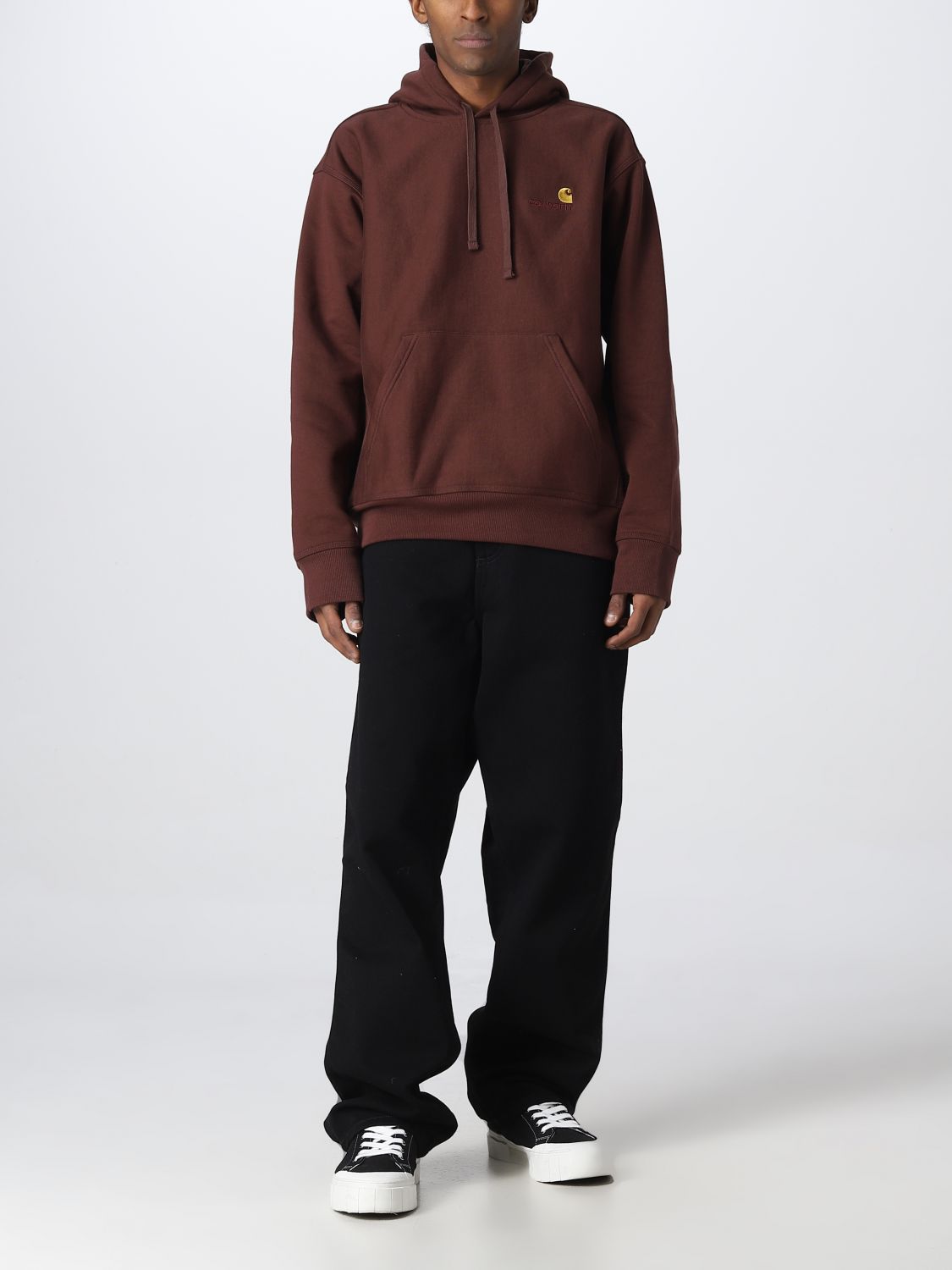 Sweatshirt Men color Burgundy