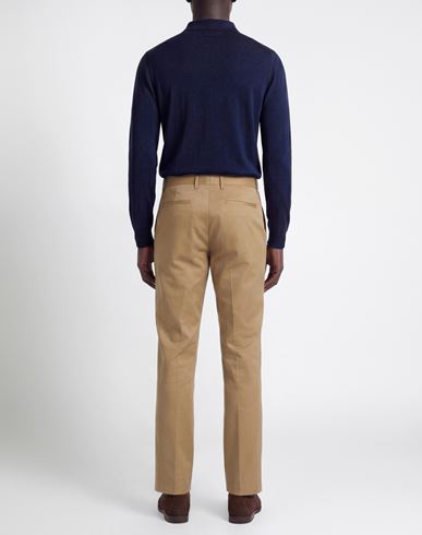 Man Pants Camel Size 30 Cotton, Elastane
