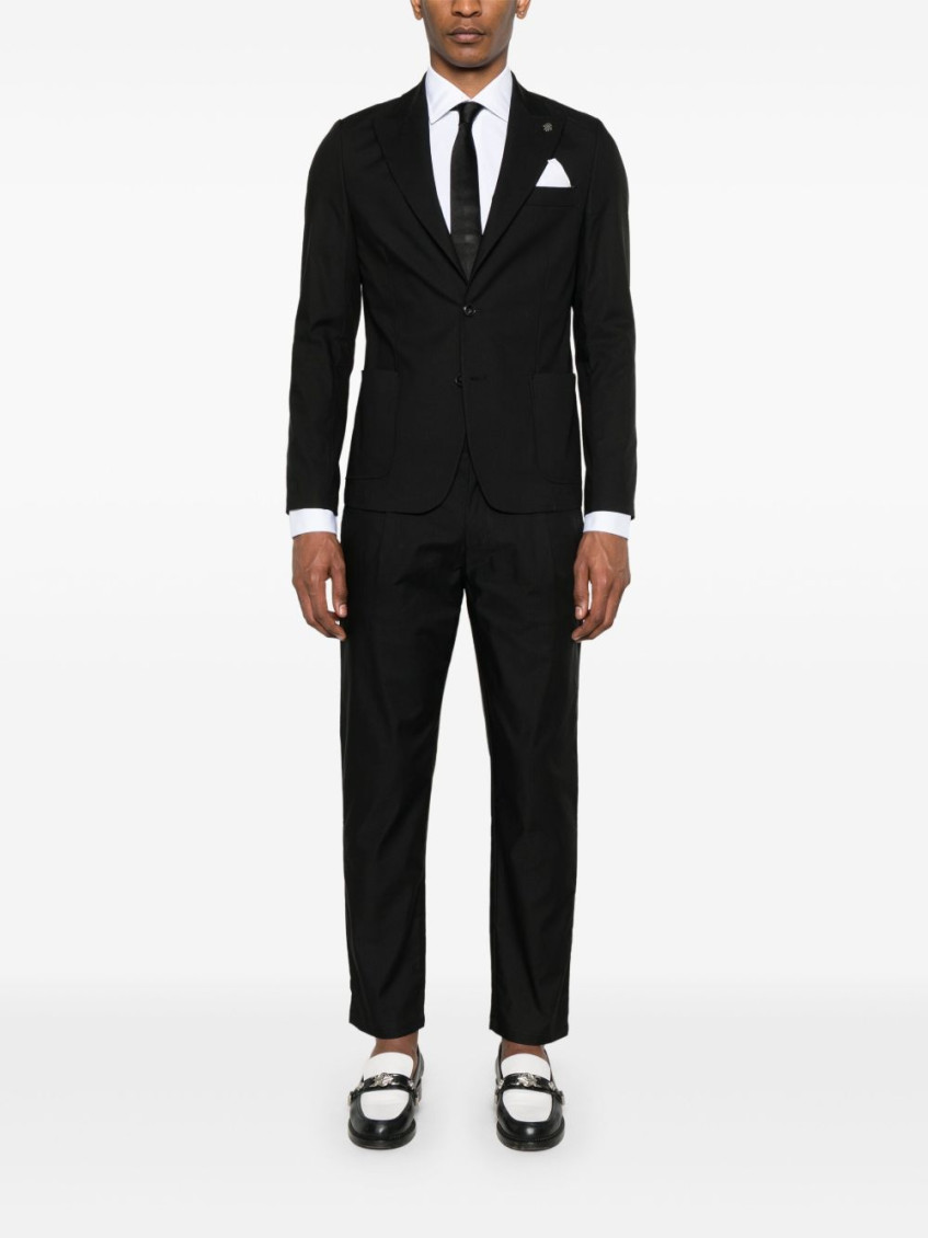 Black Single Breasted Suit