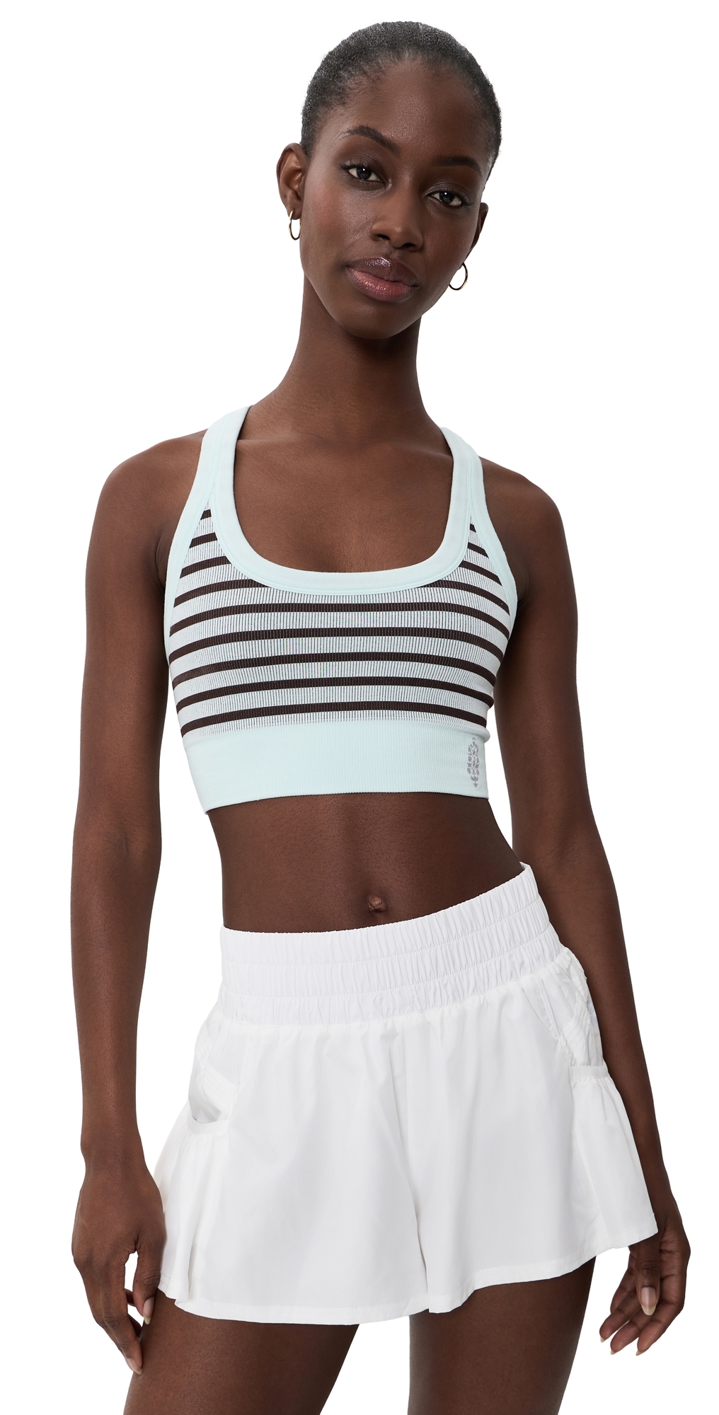 Go To Stripe Bra Frosty L