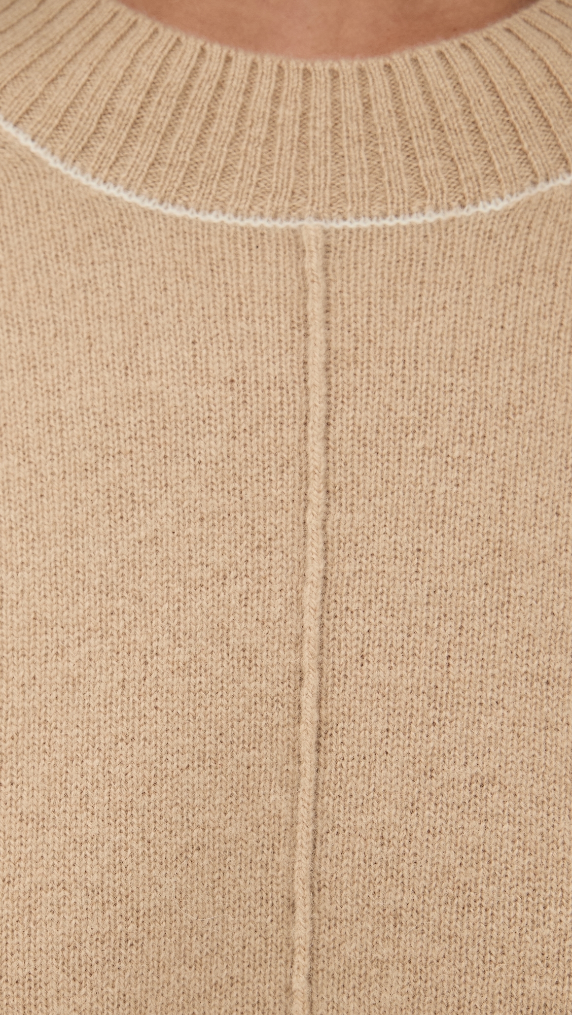 Crew Neck Sweater Fawn