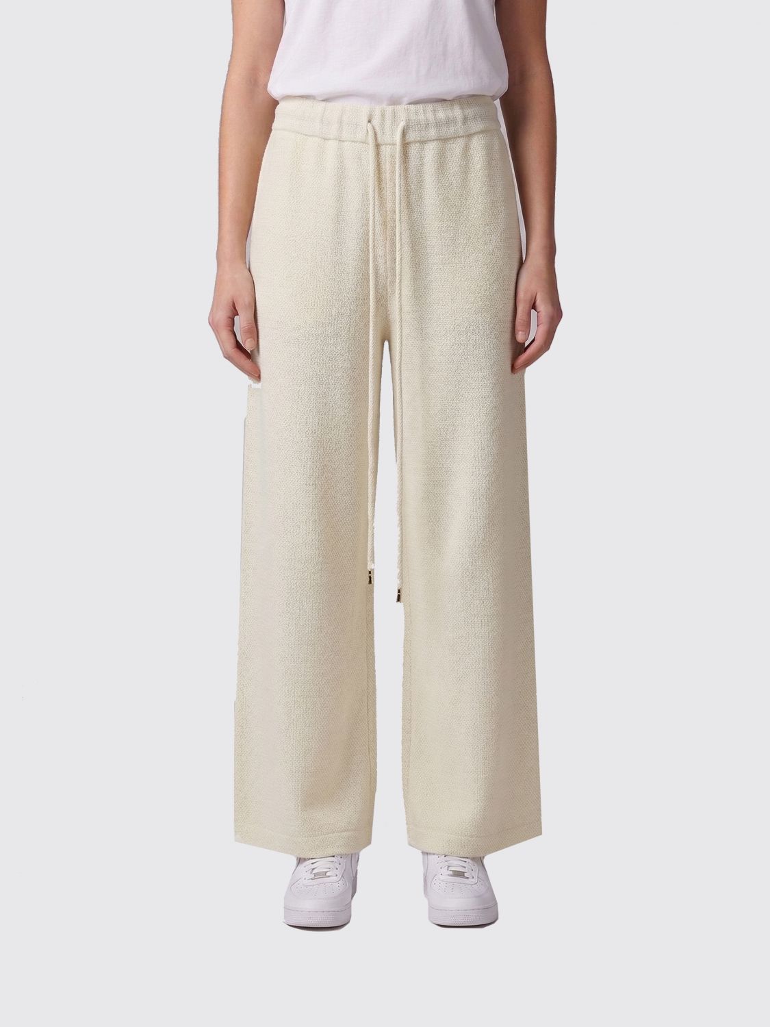 Pants Woman color Ivory