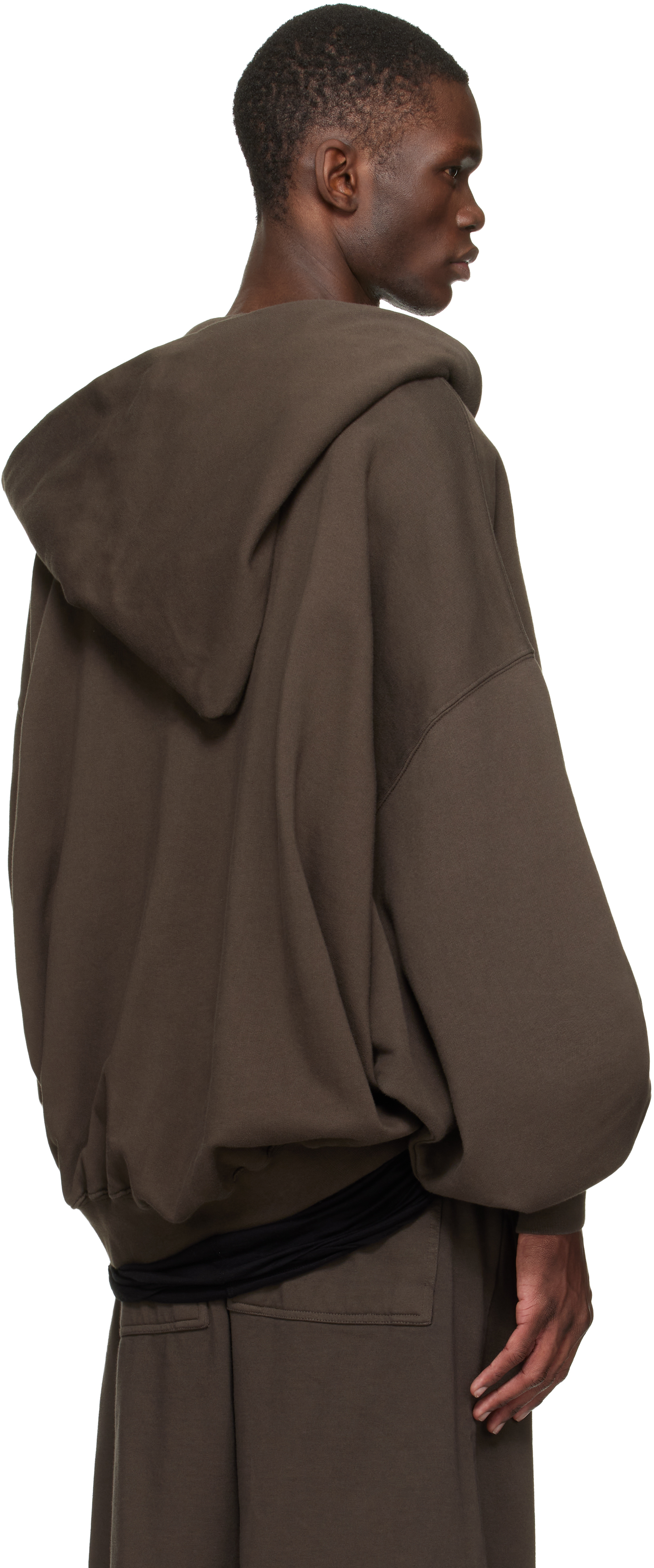 Brown Temple Mountain Hun Hoodie