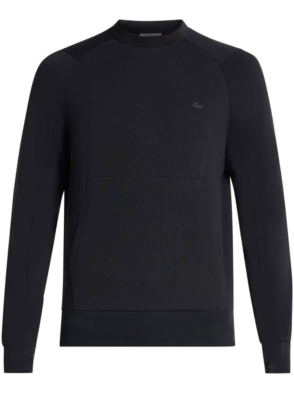 Pouch-pocket fleece sweatshirt - Black
