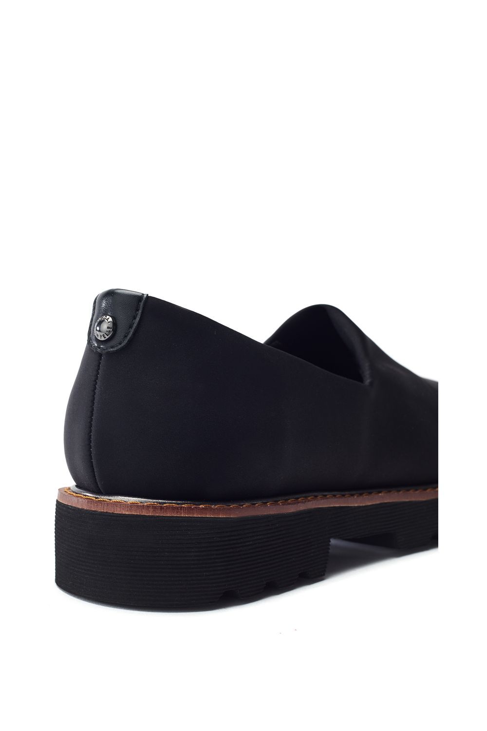 Moda In Pelle Women's 'Ekina' Textile Loafers in Black