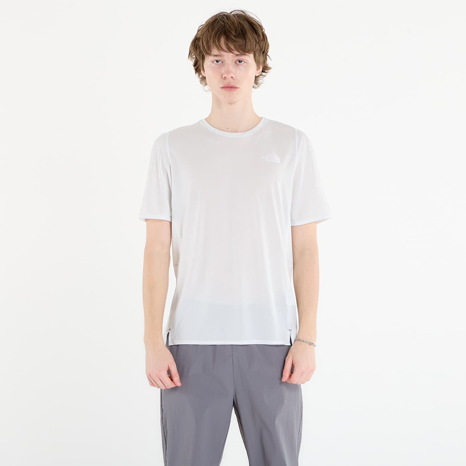 T-shirt The North Face Summit High Trail Ss Tee Pearl Stone