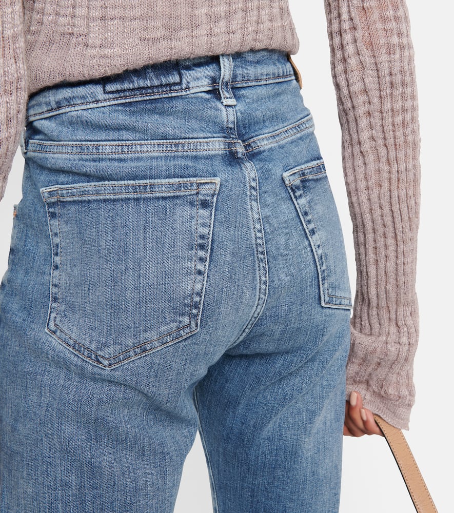 American mid-rise straight jeans