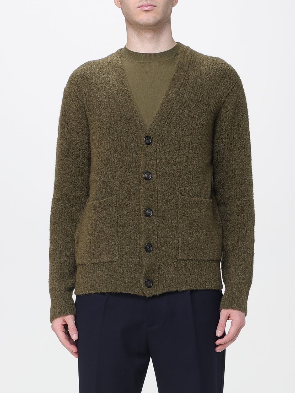 Sweater Men color Kaki