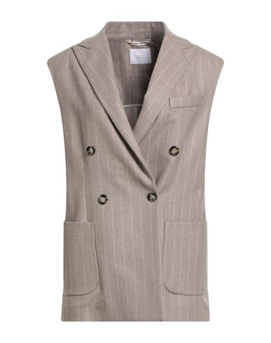 Woman Blazer Taupe Size 6 Cashmere