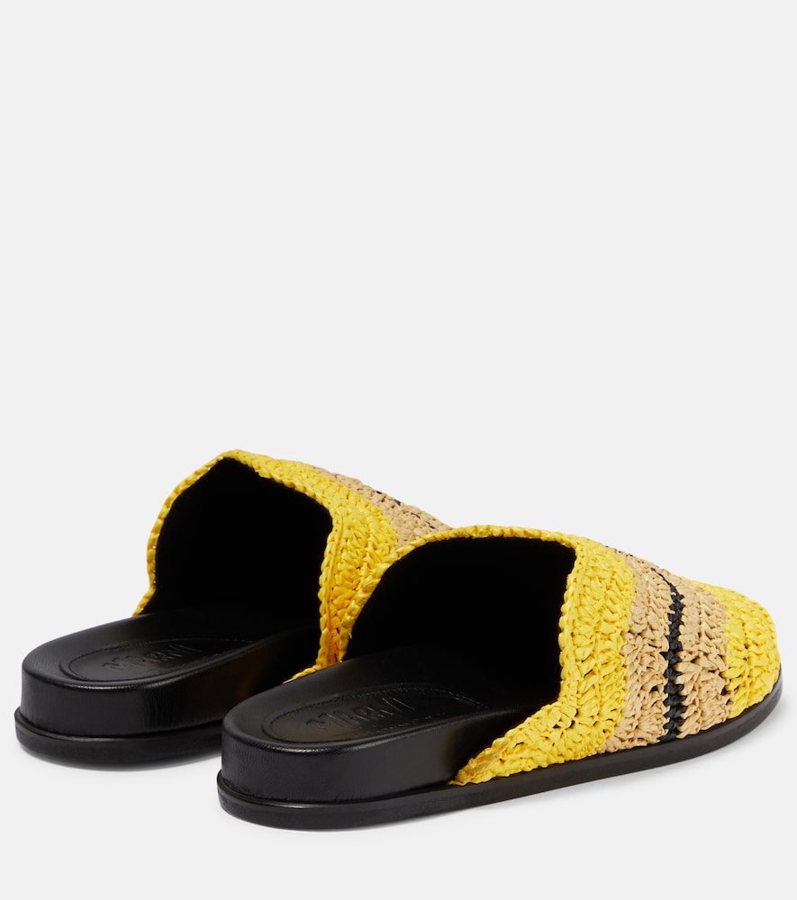 Crochet sandals