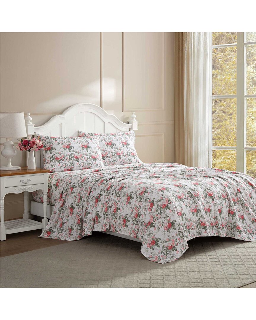 300 Thread Count Bettinblooms Cotton Sateen Sheet Set