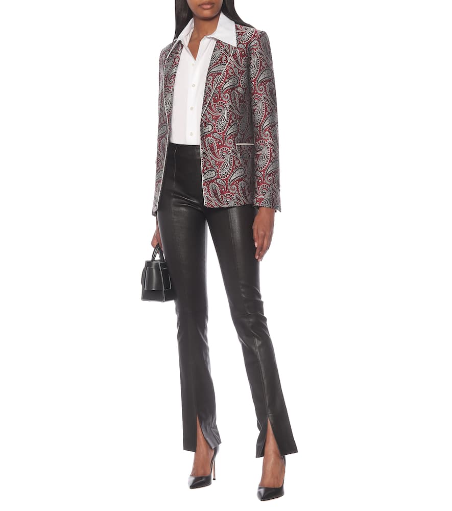 Vegas Strip skinny leather pants