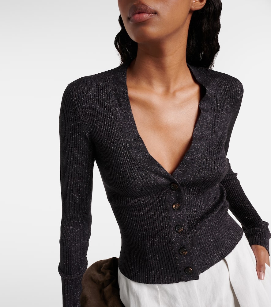 Cashmere and silk-blend cardigan