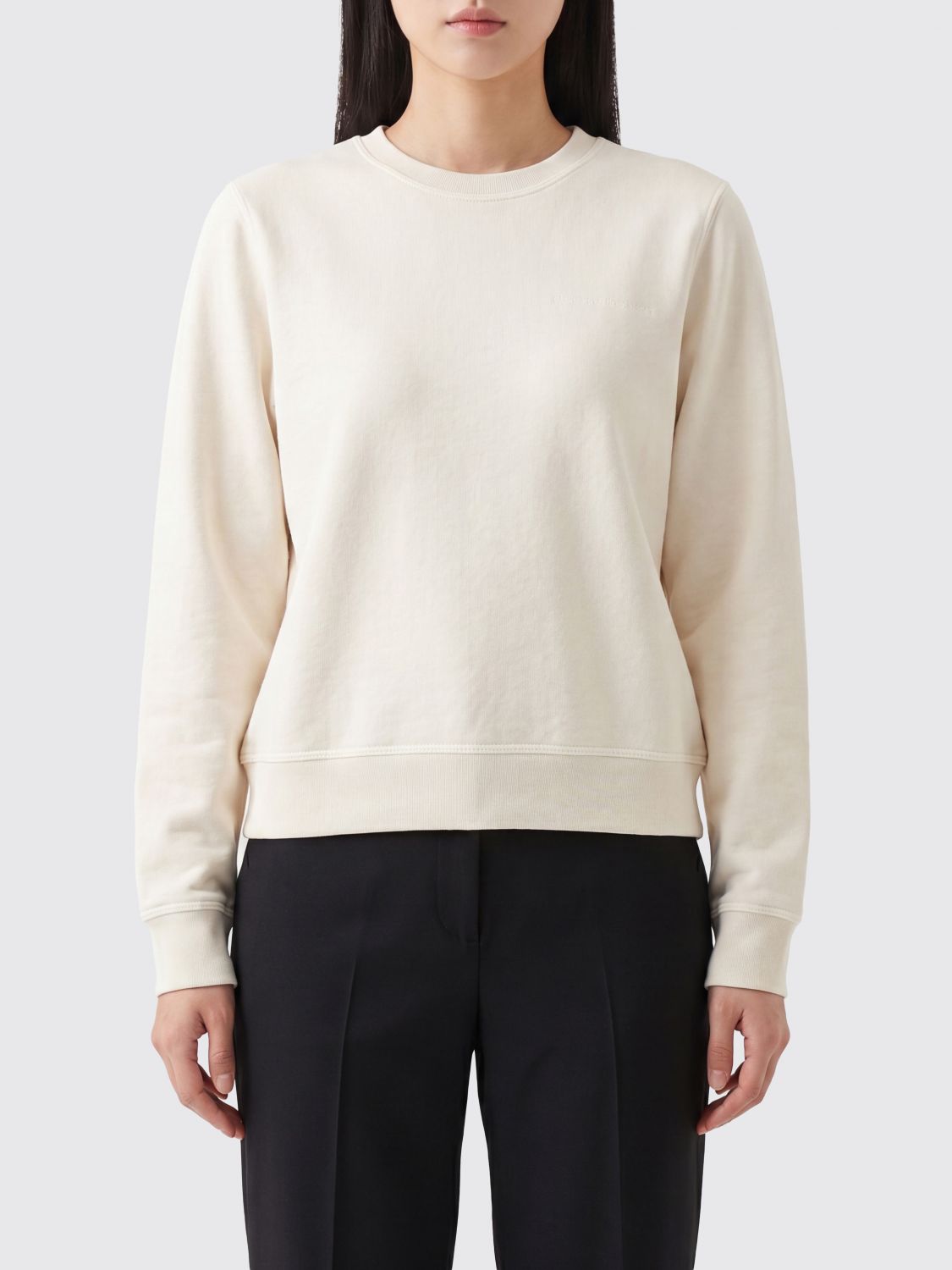 Sweatshirt Woman color White