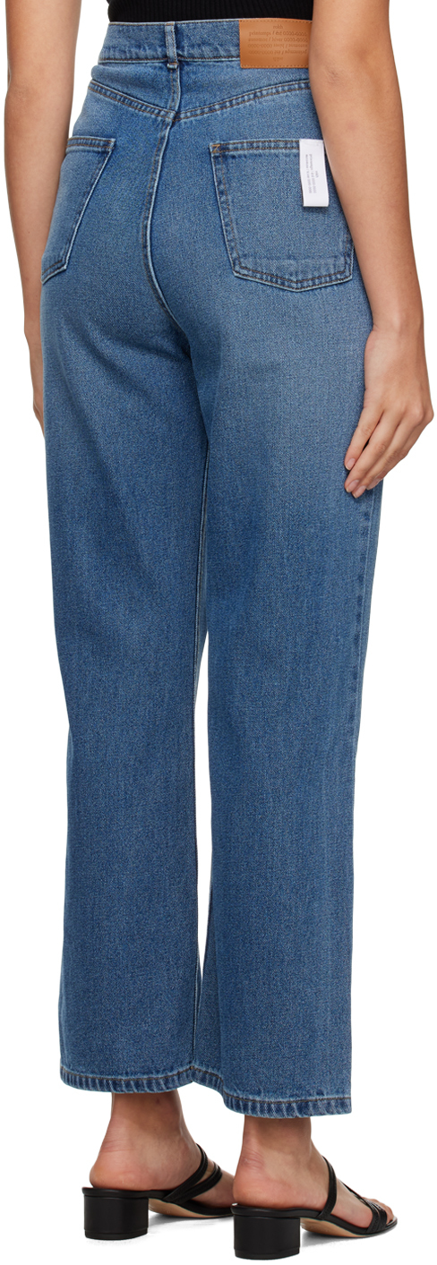 Rokh Blue Distressed Jeans