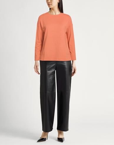 Woman Sweatshirt Orange Size 1 Viscose, Elastane