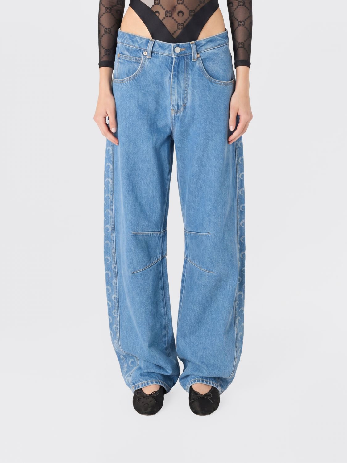 Denim Barrel Jeans Light Blue