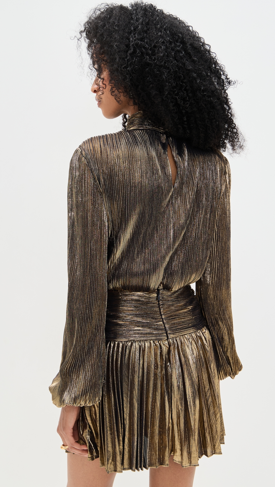 Freja Dress Antique Gold