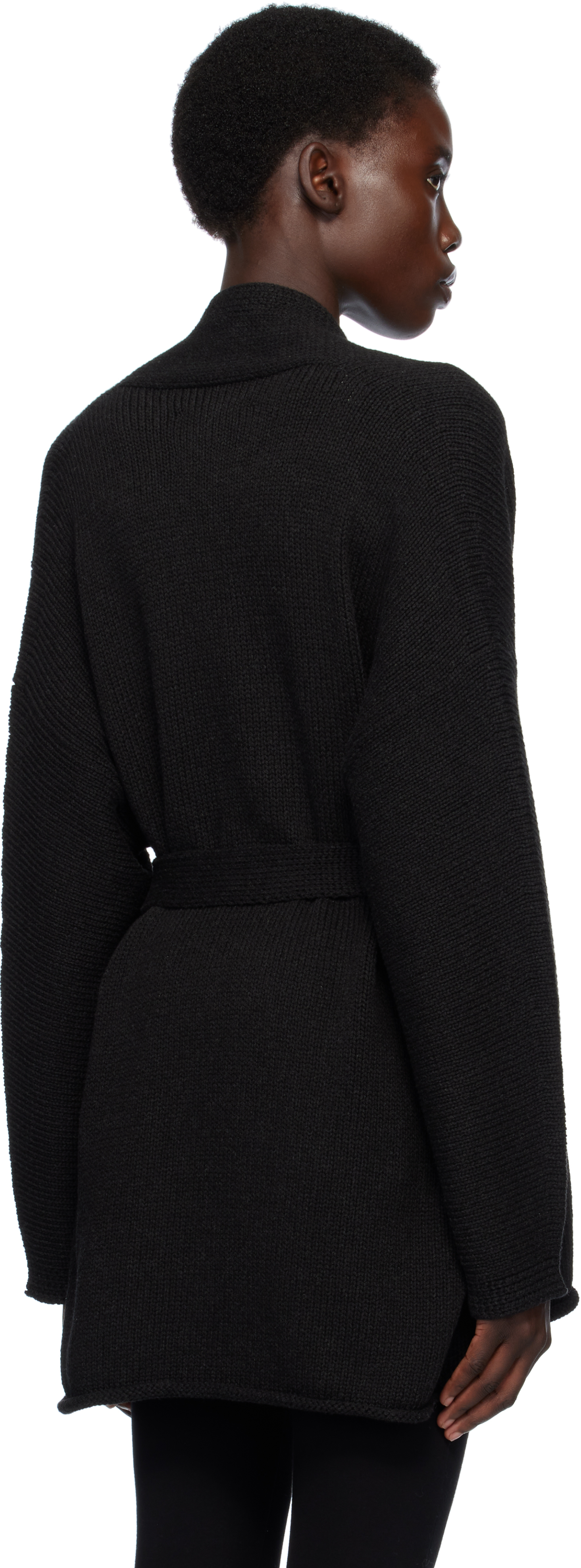 Lauren Manoogian Black Coto Cardigan