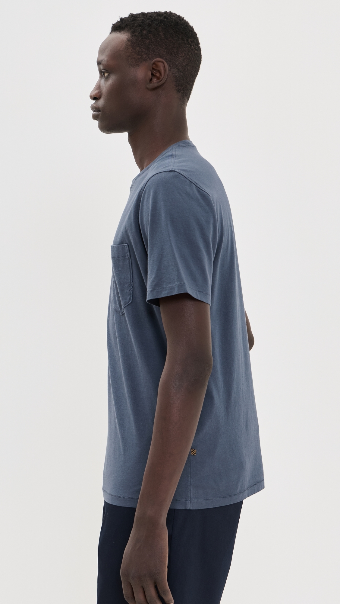 Billy Reid Washed Tee Navy