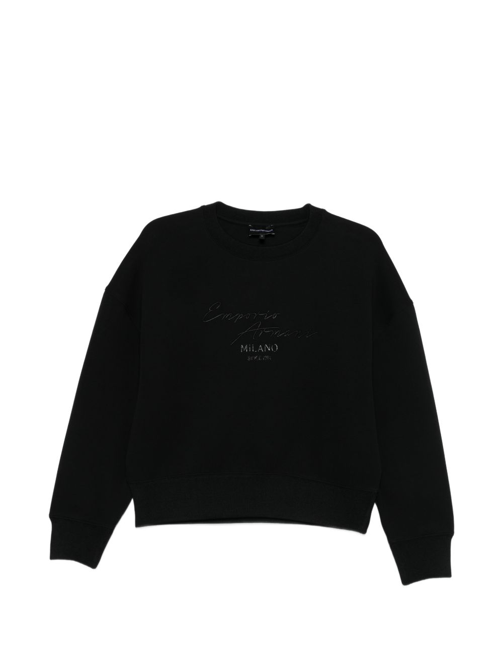 Cotton crewneck sweatshirt
