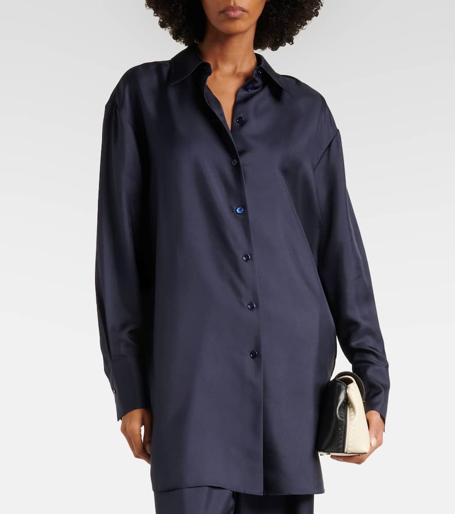 Róhe Oversized silk shirt