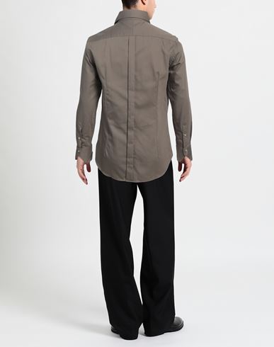 Man Shirt Khaki Size 15 Cotton