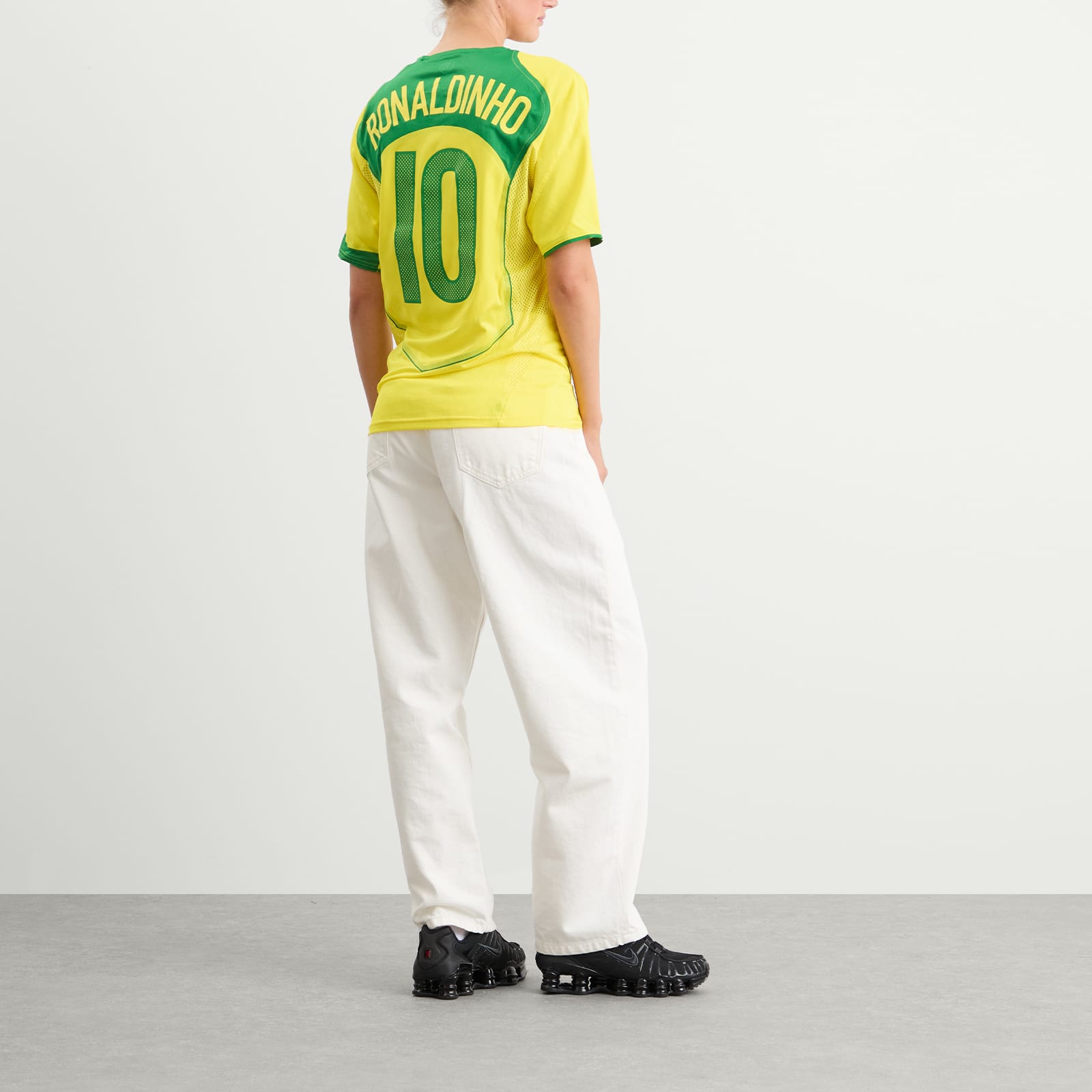 Brazil Reissue N&N Short Sleeve Jersey Yellow/Green