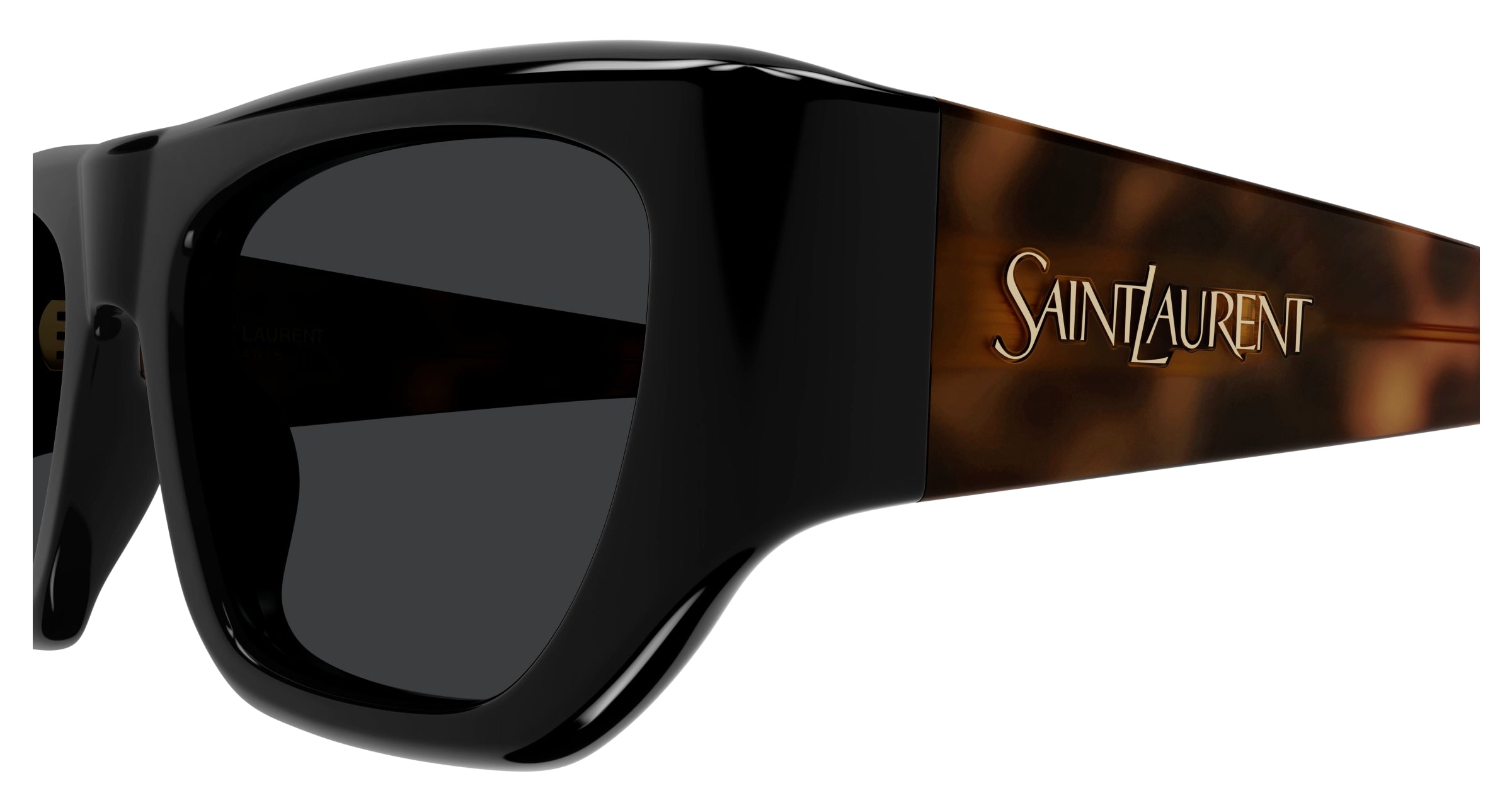 SAINT LAURENT Woman SAINT LAURENT SL 740 004 Sunglasses Acetate Black Black Squared