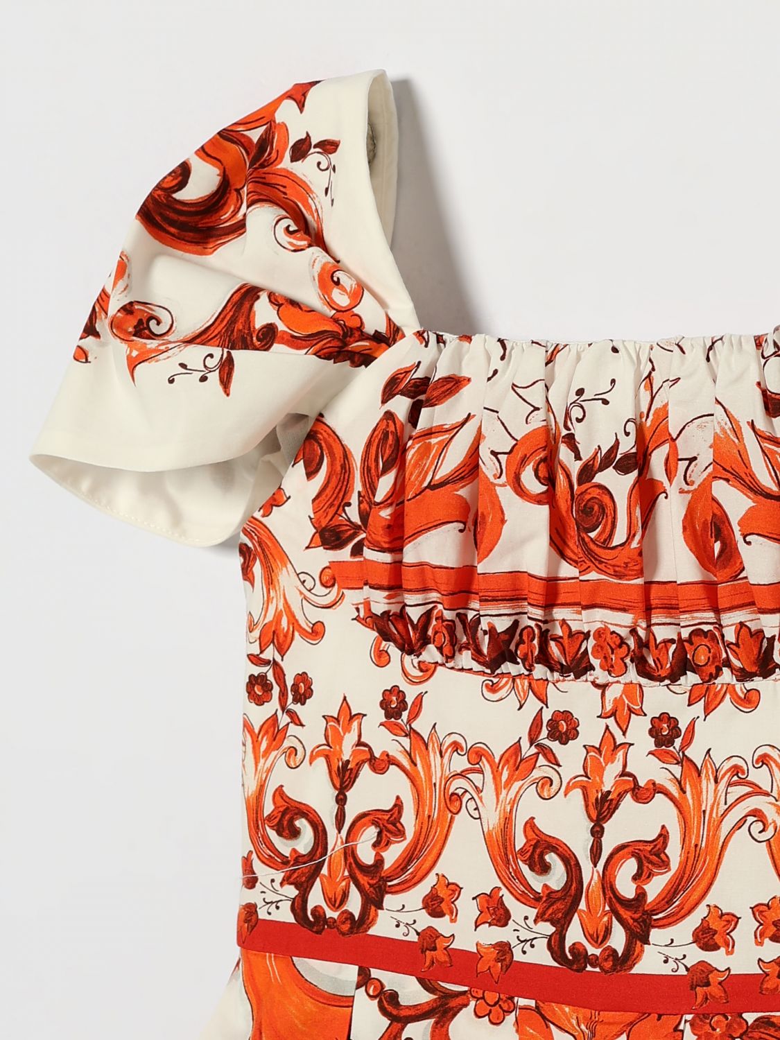 Dress Kids color Orange