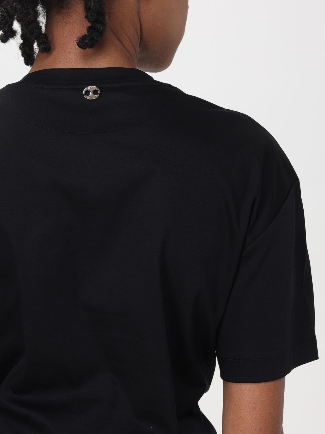 Polo Shirt Woman color Black