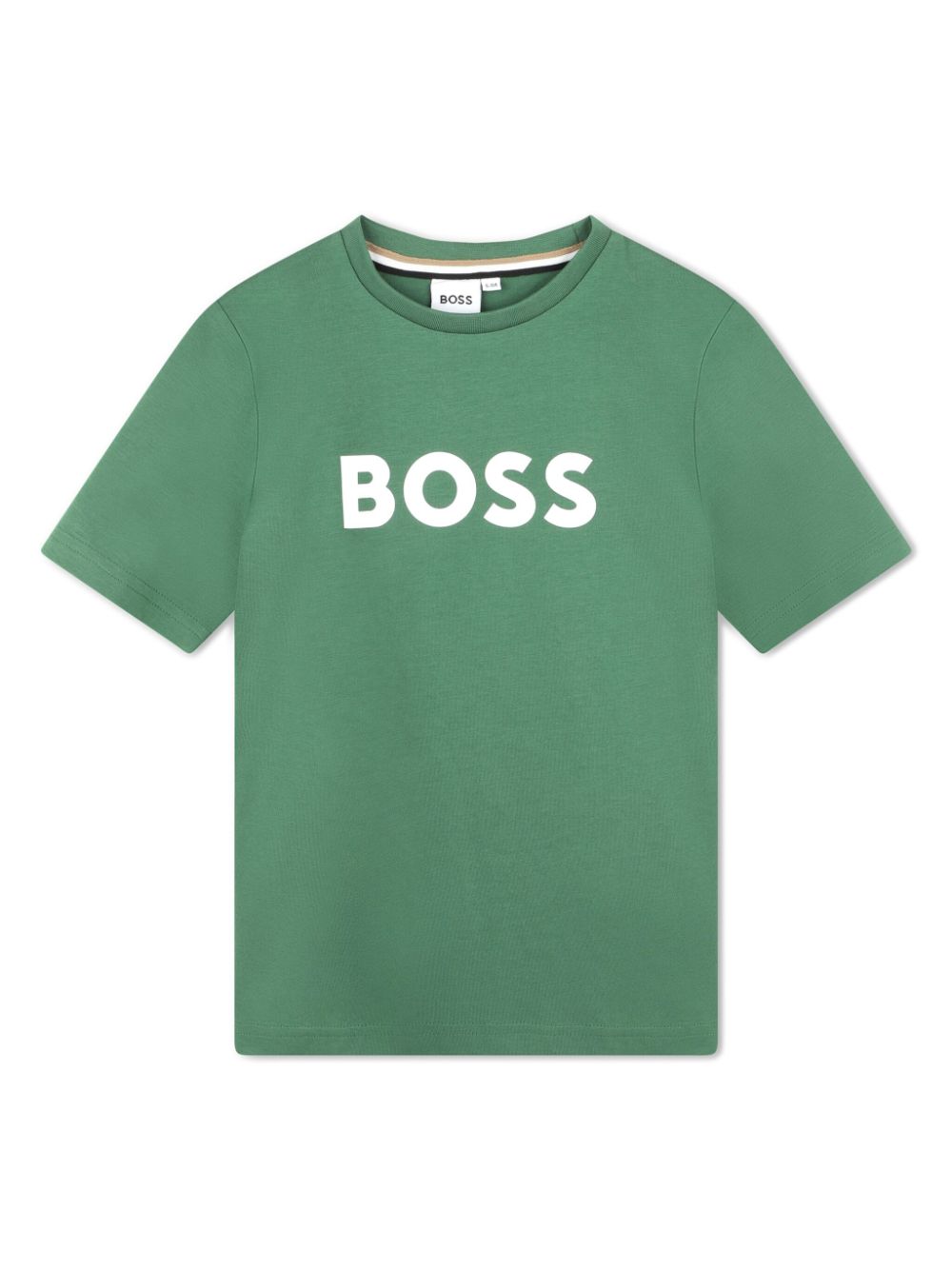 Logo-print cotton T-shirt - Green