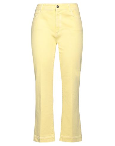 Woman Denim pants Yellow