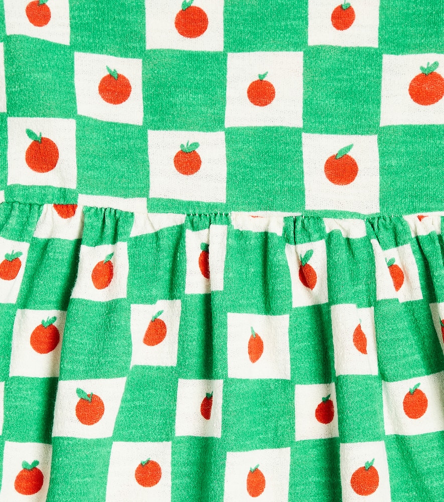 Bobo Choses Tomato ruffled cotton dress