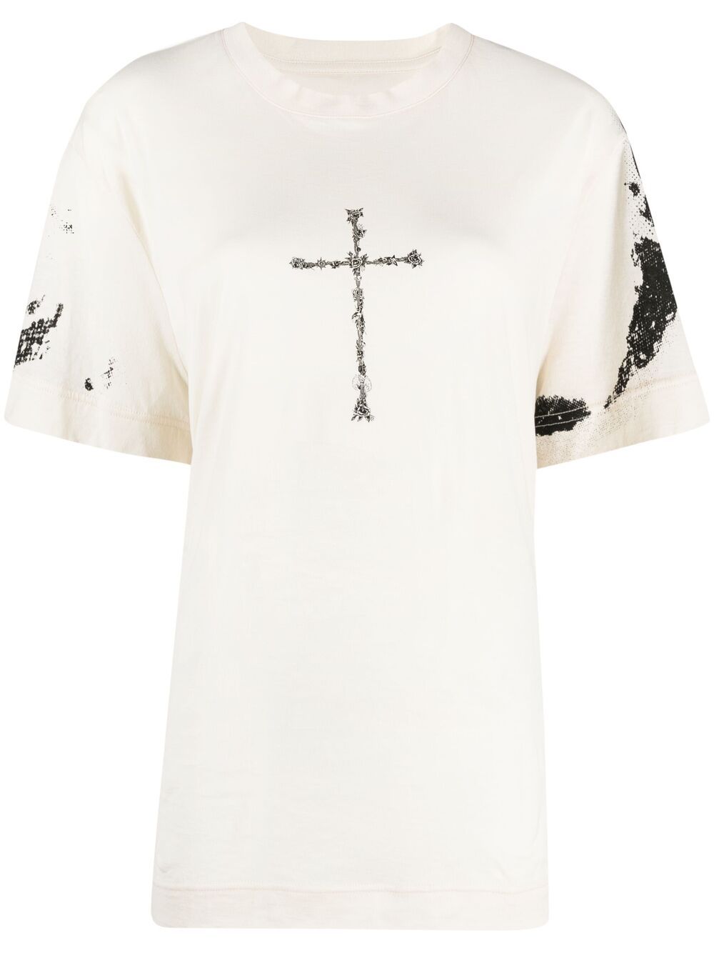 Graphic print T-shirt - Neutrals
