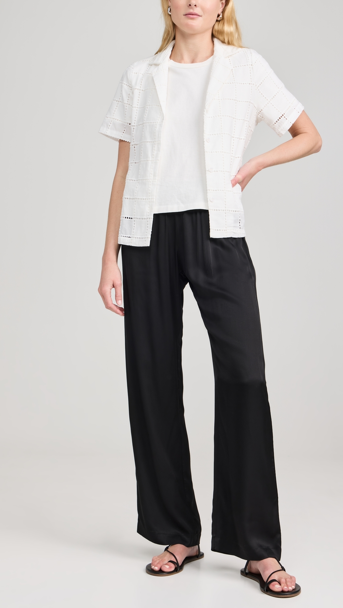 The Silky Simple Pants Jet