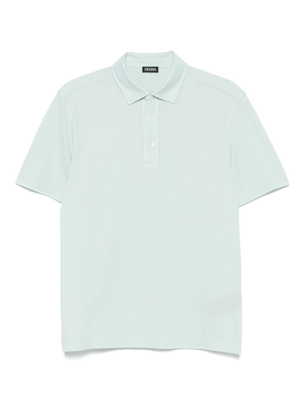 Zegna short-sleeves polo shirt - Blue