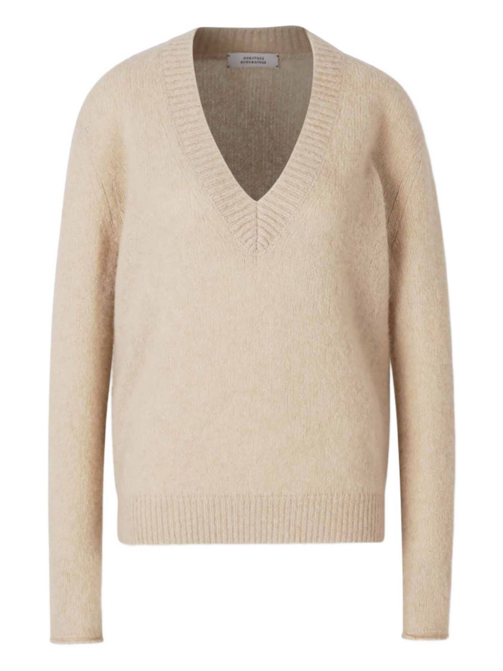 V-neck sweater - Neutrals