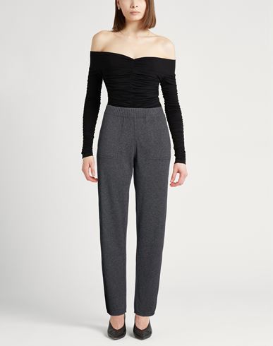 Woman Pants Charcoal Size 10 Cashmere