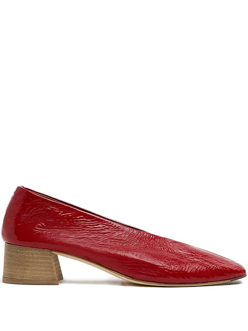35mm Bibi block-heel pumps - Red