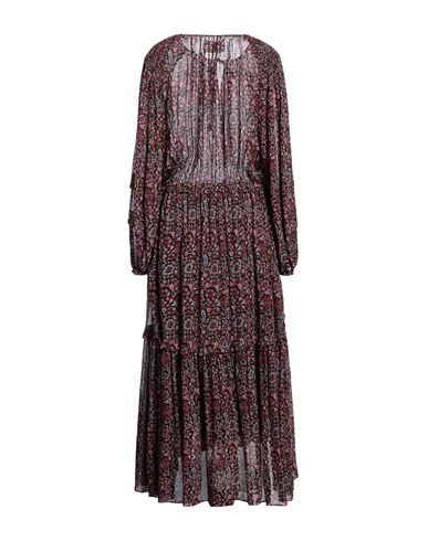 Woman Midi dress Dark brown