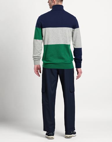 Man Turtleneck Navy Size 42 Polyamide, Wool, Viscose, Cashmere