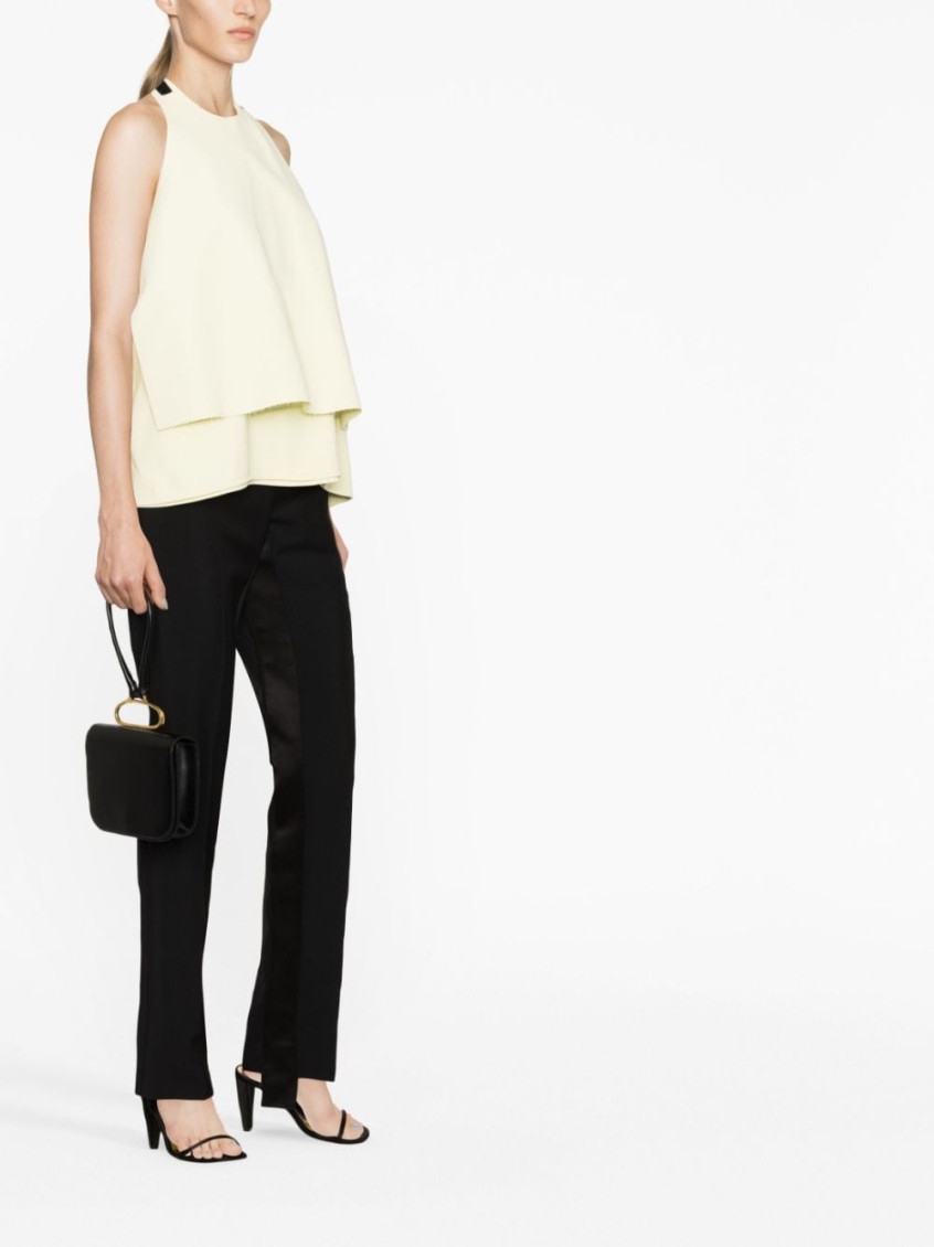 - Halterneck Open-back Top