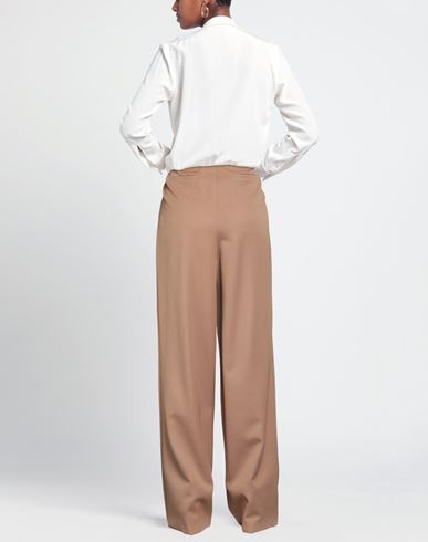 Woman Pants Camel Size 0 Wool